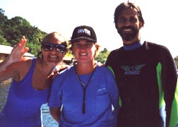 Jon and Karin with Trainer
